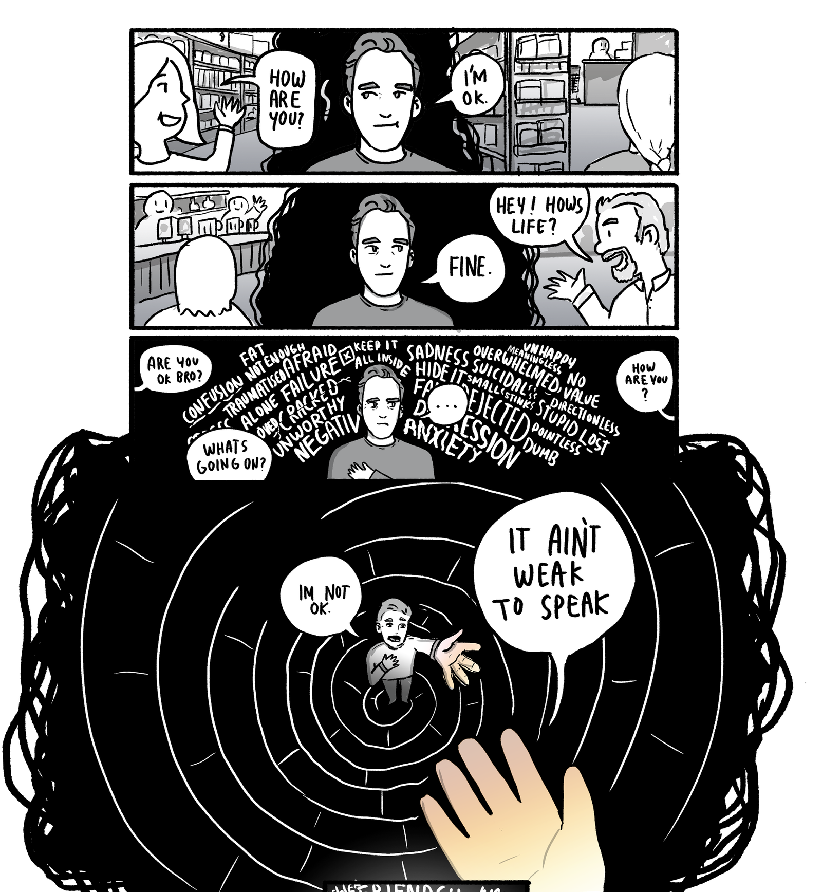 MATES Matter illustrated story journey, part 1