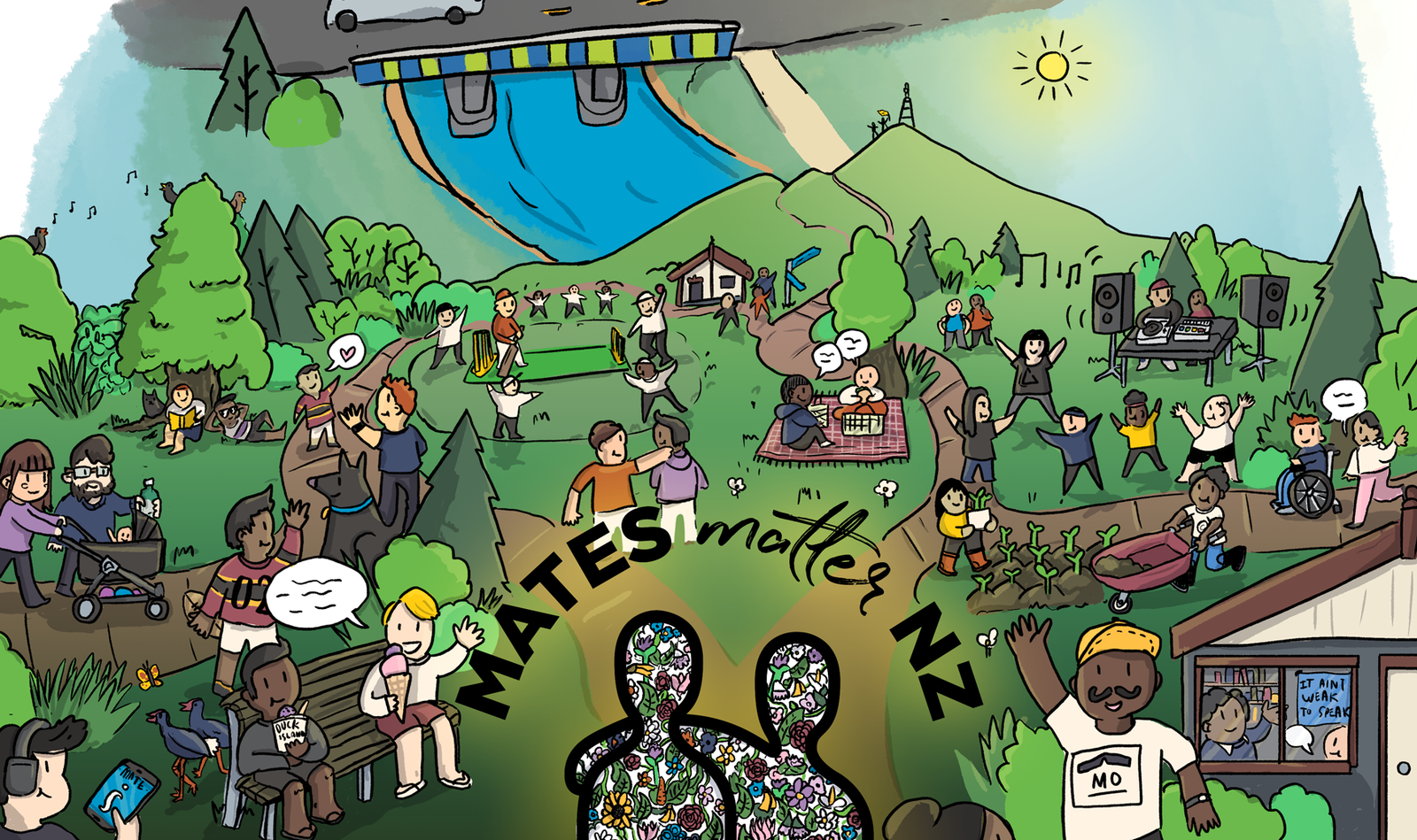 MATES Matter illustrated story journey, part 4